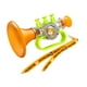 thumbnail image 5 of Silbato de juguete para niños, trompeta, juguete musical para fiestas, con forma de trompeta pequeña, educativo para niños y niñas de 2, 3 y 4 años., 5 of 8