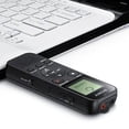 thumbnail image 4 of Sony ICD-PX370 Mono Digital Voice Recorder with Built-In USB Voice Recorder |Open Box | Black, 4 of 4