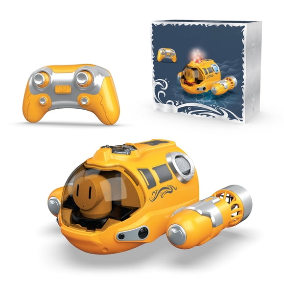 Offres des Fêtes Iumwxz Bateaux à Moteur à Pulvérisation Télécommandés à Double Hélice Bateaux Télécommandés Piscine Baignoire Télécommande Eau Été Bateaux Jouets Économies de Noël! Noël