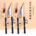 thumbnail image 2 of Retractable Fishing Rod Stick Feather Wand Cat Interactive Toy Fish Teaser Rod Feather Interaction Relieve Boredom Pet Products, 2 of 5