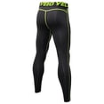 thumbnail image 2 of Ropalia Men Sport Compression Trousers Quick-drying Sports Leggings Running Gym Fitness Sweatpants Trousers Pants, 2 of 5