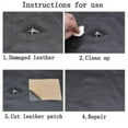 thumbnail image 3 of Self Adhesive Leather Repair Patch, For Couches, Furniture And Chair, 3 of 5