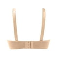 thumbnail image 5 of Plus Size Bras Women No Steel Ring French Big Open Back Back U Shaped Bra Summer Bud Underwear Sports Bra Beige 36, 5 of 5