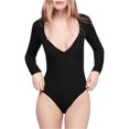 thumbnail image 1 of Free People Combinaison Justaucorps Confortable pour Femmes, Noir, Petit, 1 of 1