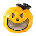 thumbnail image 1 of Advancent Portavelas de cerámica para decoración de Halloween, resistente al desgaste, duradero, ambiente festivo, buenos regalos Kits de decoración para fiestas tipo+5, 1 of 6
