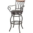 thumbnail image 1 of Bowery Hill Tabouret de Bar 29" en Métal Brun et Bronze, 1 of 2