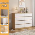 thumbnail image 1 of Cómoda de madera maciza, dormitorio, salón, combinación de cabecera, mueble de almacenamiento contra la pared, 1 of 4