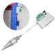 thumbnail image 1 of Plomada, Martillo De Alambre Magnético De Acero De aleación, Alta Dureza Flexible Con Pasador Fijo Para Medición De Verticalidad, 1 of 7