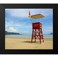 thumbnail image 2 of Anonymous 13x12 Black Modern Framed Museum Art Print Titled - Lifeguard Observation Tower, Color, 2 of 5