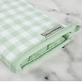 thumbnail image 4 of KitchenAid Gingham Oven Mitt 2-Pack Set, Pistachio, 7"x13", 4 of 5