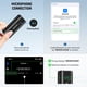 thumbnail image 3 of NEEWER KM23B Micrófono Lavalier Inalámbrico Control de Aplicación Bluetooth, Compatible con iPhone Teléfono Android Batería de 8 Horas Mejora Vocal Cancelación de Ruido Ajuste de Volumen Corte Bajo pa, 3 of 9