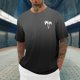thumbnail image 1 of Tops para hombre, blusas y camisas de cuello redondo y manga corta para hombre, blusas casuales de moda para hombre, blusas deportivas de cuello redondo y manga corta, blusas de poliéster para hombre, 1 of 4