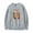 Grey, variant on Sydney Sweeney Merch Long-sleeved Fashion Casual Pullover Men And Women Trendy Street Wear