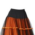 thumbnail image 2 of de baile de salón Ropa de baile clásico Traje de baile larga con gradas de columpio Naranja jinwen vestido de baile latino, 2 of 2
