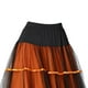 thumbnail image 5 of de baile de salón s con gradas de columpio largo para mujer Vestido con capas de ropa de baile Naranja Colcomx vestido de baile latino, 5 of 8