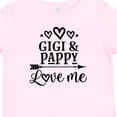 thumbnail image 4 of Inktastic Gigi and Pappy Love Me Girls Baby T-Shirt, 4 of 5