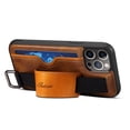 thumbnail image 4 of iPhone 13,iPhone 13 pro,iPhone 13 pro max,iPhone 13 mini Case,Crossbody Wallet Case Leather with Hand Strap Holder,Kickstand,Horizontal plug-in card, 4 of 6