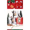 thumbnail image 3 of Christmas Ribbon , Satin Ribbons for Christmas Festival Holiday Decoration Xmas Gift Wrapping Crafts (100 Yards*0.9cm,Red), 3 of 5