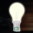 thumbnail image 1 of Portalámparas portátil con enchufe europeo E27 portalámparas con adaptador de botón Ehuebsd de interruptor para bombilla de iluminación de pasillo garaje y casa E27, 1 of 6
