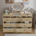 thumbnail image 5 of 7 Drawer Dresser for Bedroom, Wood Chest of Drawers, Modern Storage Cabinet for Living Room, Wood Color, 5 of 7