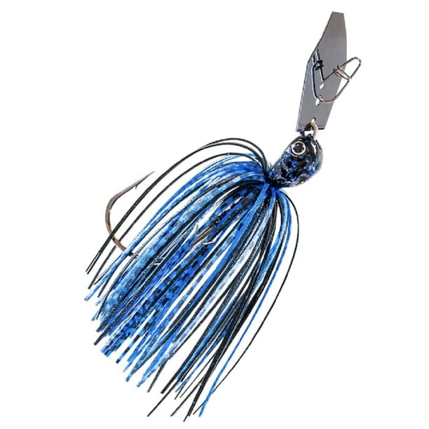 Z-man Jack Hammer Chatterbait 3/4 Ounce - Black/Blue - CBJH34-06 ...