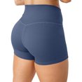 thumbnail image 3 of QLEICOM Womens Athletic Shorts, Plus Size Shorts, Pure High Strength Quick Dry Sports Running Fitness Pants Yoga Shorts, Running Shorts, Comfy Beach Shorts, Cycling Shorts Navy XXL, 3 of 6