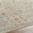 thumbnail image 6 of Livabliss Area Rugs for Living Room, 5ft Round Avant Garde Traditional Taupe Round Rug, Bedroom Dining Room Home Decor Stain Resistant Carpet (5'3" x 5'3"), 6 of 7