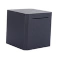 thumbnail image 5 of Piggy Bank,Stainless Steel piggy Banks money saving box,Money storage Piggy Banks Kids Storage,Money Bank Treasure Storage Box Coin Storage Case,Money Case Money Saver 15cmx15cmx20cm Black, 5 of 10