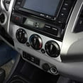 thumbnail image 2 of TINKI Fit For Toyota Tacoma 2011 2012 2013 2014 Aluminum Alloy Red Air Conditioning Adjustable Trim Sequins, 2 of 14