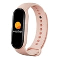 thumbnail image 2 of DEBGFS Fitness Tracker with Heart Rate Activity Tracker Health Exercise Watch with Sleep Monitor Message Call Reminder Smart Fitness Band 15-Day Battery Life Bluetooth Fitness Watch(Blue),pink, 2 of 10