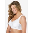 thumbnail image 3 of Comfort Choice Women's Plus Size Front-Close Cotton Wireless Posture Bra, 3 of 6