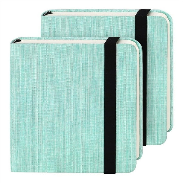 Cuaderno de Acuarela, 12 X 12 cm, Paquete de 2, 24 Hojas Cada , Prensado en Caliente de Algodón, 300 G/M²/140 Lb, Material de Arte, B