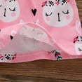 thumbnail image 6 of Little Toddler Easter Dresses 18-24 Months Cute Bunny Tutu Dress Short Sleeve Ruffle Bowknot Skirt Outfits Spring Birthday Easter Rabbit Clothes Pink 4-5 Years, 6 of 7