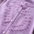 thumbnail image 5 of Girls' Cardigans Sweater Cotton Children School Uniform Sweaters 4-18 Years, 5 of 7