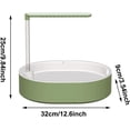thumbnail image 2 of Bird Bath Tub Automatic Bird Shower, Circulating Faucet Bird Bathing Tub Easy Install Safe Fun Cage Accessory Splash Spa for Parakeet Finch Canary Indoor Home Use, 2 of 6