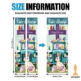 thumbnail image 3 of Easter Blessings Truck & Cross Door Sticker - 30.3x78.7in Religious Easter Bunny & Egg Peel and Stick Door Decal for Home Decor, 3 of 6