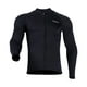 thumbnail image 1 of Chaqueta de traje de neopreno Parte superior del traje de neopreno Cremallera frontal Protección solar Traje de buceo Surf Mojado Hombre Negro XL, 1 of 9