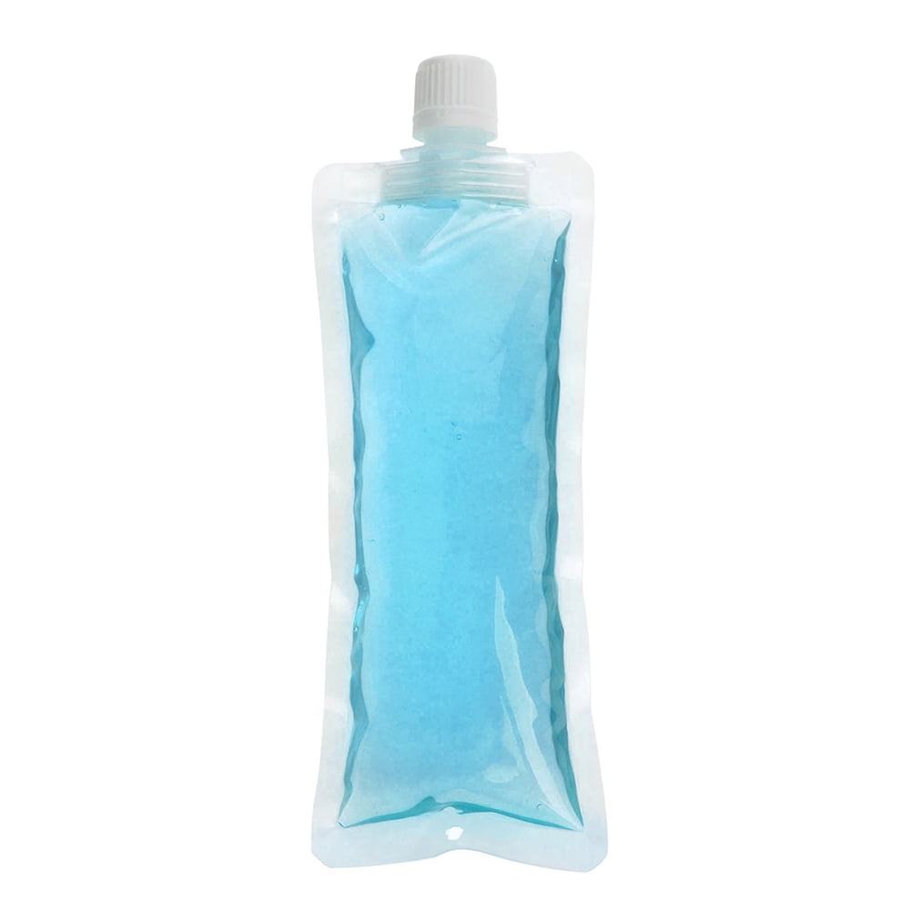 50 Pcs 6.75 OZ Spout Drink Bags Juice Pouches 4.9mil 15mm Spout BPA Free