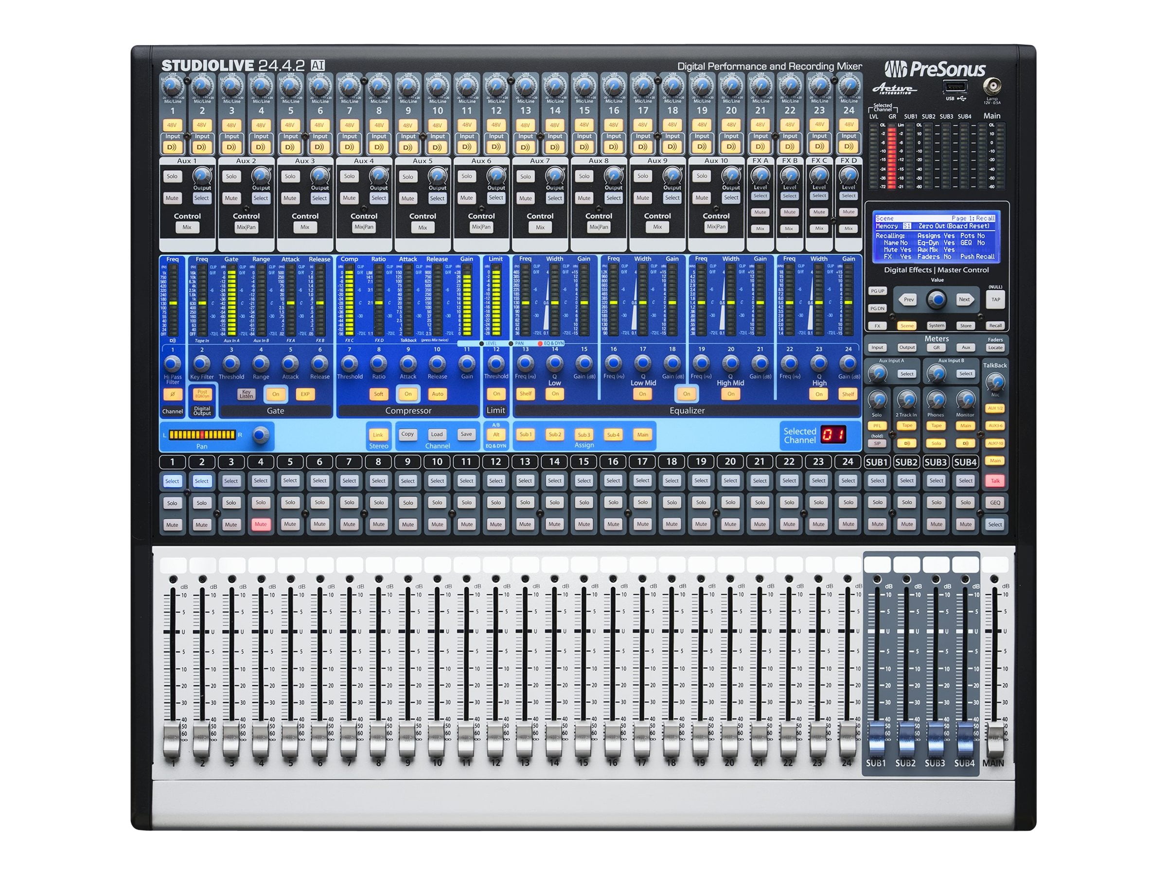 PreSonus StudioLive 24.4.2AI Digital mixer with DSP 24channel