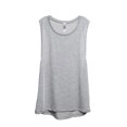 thumbnail image 1 of Thread Tank Mamasaurus Rex Women's Sleeveless Muscle Tank Top Sport Grey Large, 1 of 4