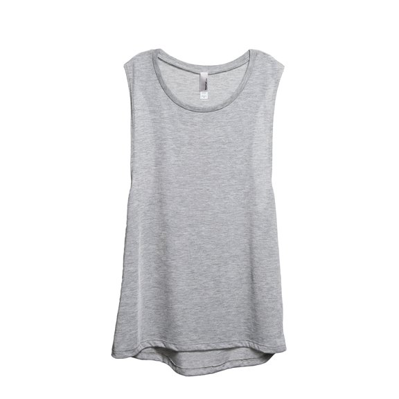 Thread Tank Mamasaurus Rex Women's Sleeveless Muscle Tank Top Sport Grey Small