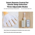 thumbnail image 5 of Baby Patting Sleep Doll with Remote Control, 3 Modes Soothing Plush Toy, 60cm Anti-Startle Sleep Aid for Newborns 0-12 Months, Mimics Mother's Touch for Calmer Nights, 5 of 10