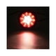 thumbnail image 5 of Luz trasera redonda de parada de freno, señal de giro de 12V, 16LED, para camión, remolque, furgoneta (blanco + rojo), 2 uds., 5 of 5