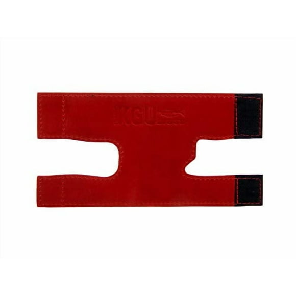 Trumpet valve guard by KGUBrass is the leather trumpet valve protector made of luxurious mild and thick material; use as protection from corrosion, scratches and stains (Red)