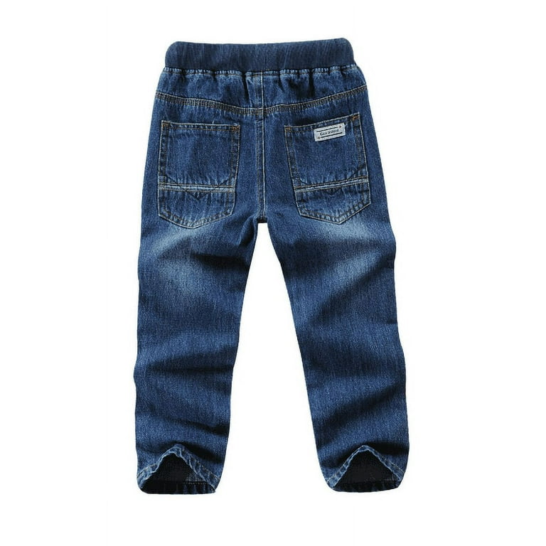 Boys Skinny Fit Ripped Distressed Jeans Pants,5-16 Years