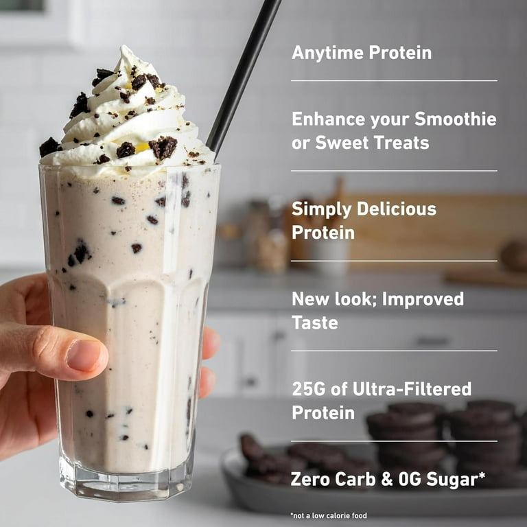 Isopure, Protein Powder, Cookies & Cream, 3 lb (1.36 kg) - Walmart.com