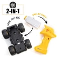 thumbnail image 5 of Camiones de juguete | Desmontar juguetes con taladro eléctrico | Se convierte en coche de control remoto | 3 en 1 autobús escolar, taxi, tren juguetes para desmontar niños | PROVENIR, 5 of 5