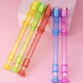 thumbnail image 1 of OULII 15Pcs Kids Instrument Beginner Plastic Clarinets for Children 13.6X0.55In, 1 of 8