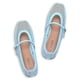 thumbnail image 4 of Zapatillas de ballet Rihero Mesh para mujer, color azul, talla 8.5, 4 of 4