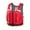 Red, variant on MUXiin Life Jacket - Adjustable Safety Strap & Buoyancy Us Coast Guard Approved, Great for Any Water Sports - Boating, Skiing, Surfing, Pwc